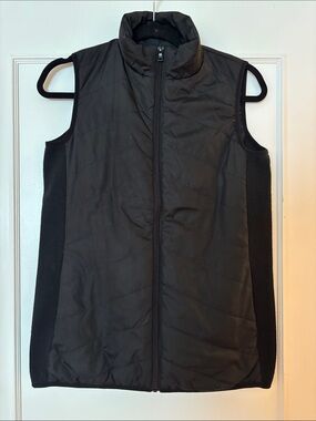 Motherhood Maternity Black Quilted Sleeveless Puffer Vest